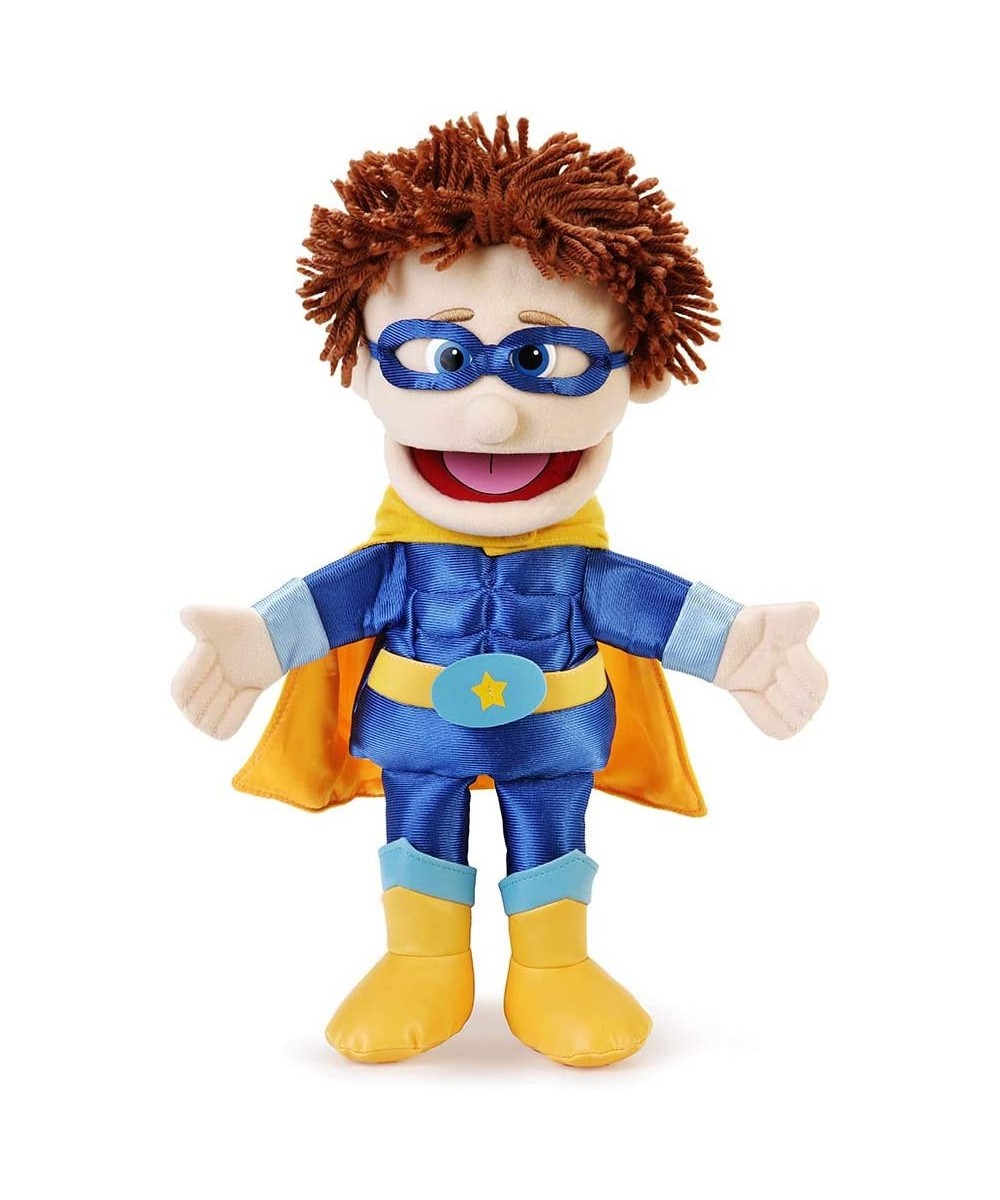 14" Superhero Peach Boy Hand Puppet $62.09 - Hand Puppets