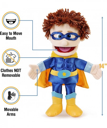 14" Superhero Peach Boy Hand Puppet $62.09 - Hand Puppets