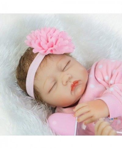 Reborn Baby Dolls Girl Reborn Dolls Lifelike Soft Vinyl Silicone Baby Doll Realistic Newborn Baby Babies 22 inch Children Gif...