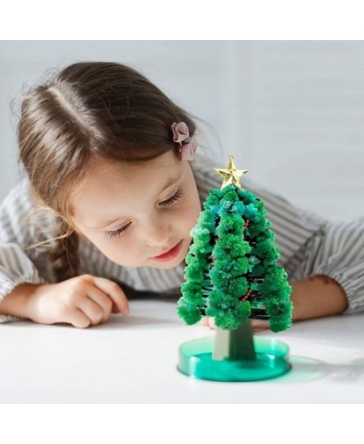 Paper Tree Flowering Toy Filler Magic Growing Christmas Tree Funny Funny Crystal Gift Toy - Novelty Kit for Kids Funny Educat...