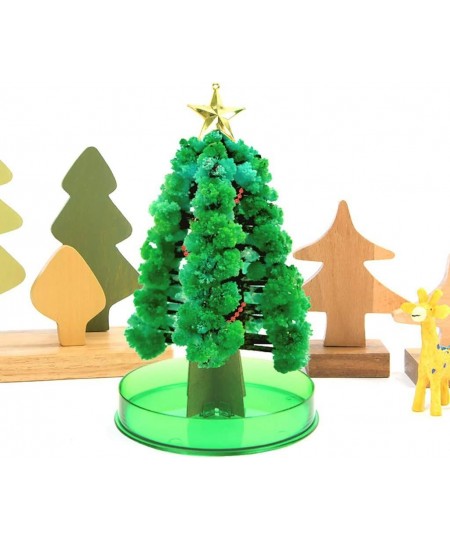 Paper Tree Flowering Toy Filler Magic Growing Christmas Tree Funny Funny Crystal Gift Toy - Novelty Kit for Kids Funny Educat...