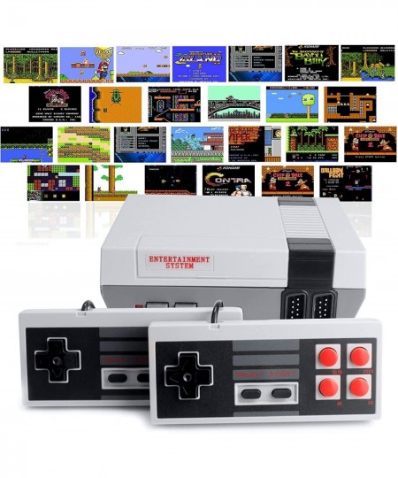 Mini Game Console Childhood Video Game Consoles Built-in 620 Games with NES Dual Controllers Handheld Game Player Console Cla...