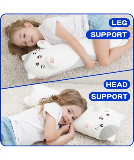 27.5 inch Cat Plush Hugging Pillow Soft Giant Doll Cute Kitten Stuffed Animal Toy $45.60 - Kids' Plush Toy Pillows