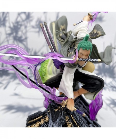 Zoro Figure - Roronoa Zoro Anime Action Figure - Anime Figure $59.48 - Action Figures