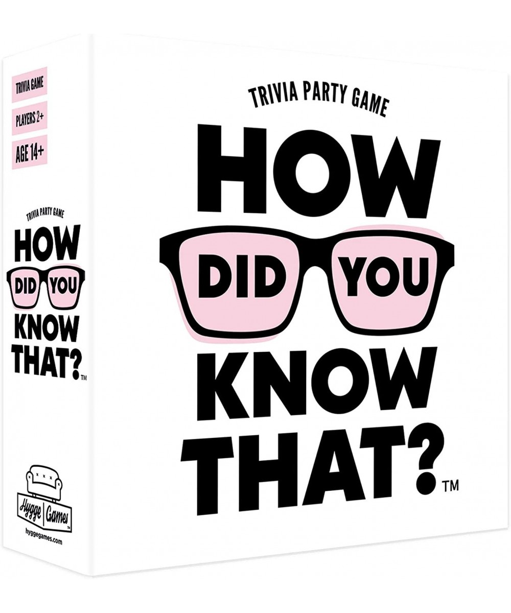 How did You Know That? – Trivia Party Game White $40.22 - Board Games