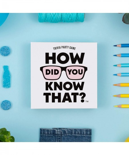 How did You Know That? – Trivia Party Game White $40.22 - Board Games