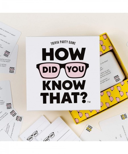 How did You Know That? – Trivia Party Game White $40.22 - Board Games