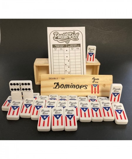 Puerto Rico Dominoes Domino de Puerto Rico Doble SEIS Domino Clasico Boricua puertorriqueno $40.01 - Domino & Tile Games