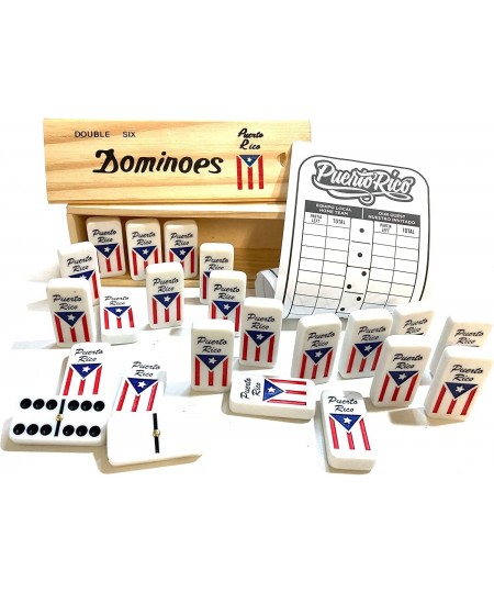 Puerto Rico Dominoes Domino de Puerto Rico Doble SEIS Domino Clasico Boricua puertorriqueno $40.01 - Domino & Tile Games