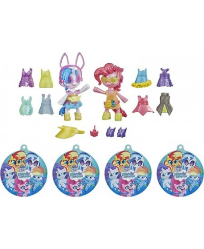 Smashin’ Fashion Party 2-Pack -- 30 Pieces Pinkie Pie and DJ Pon-3 Poseable Figures and Surprise Fashion Toy Accessories $32....