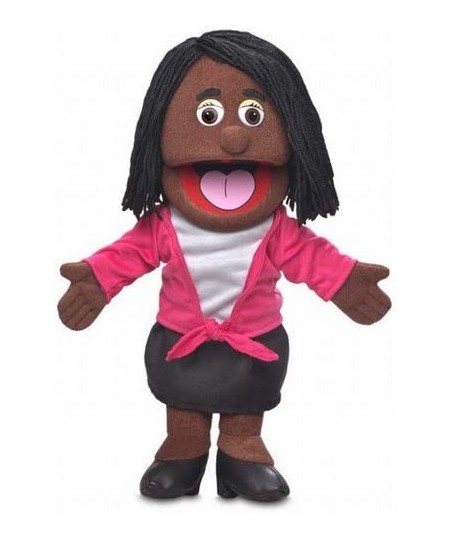 14" Barbara Black Mom / Teacher Hand Puppet $58.89 - Plush Puppets