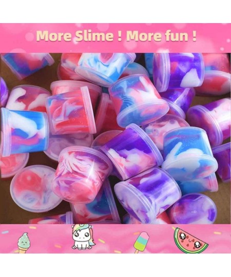 36 Packs Unicorn Galaxy Slime Christmas Slime Party Favor for Kids Girls & Boys Adults Non Sticky Stress & Anxiety Relief Wet...