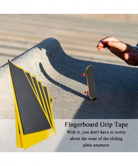 Fingerboard Grip Tape 1.5x4.3 Inch Fingerboard Foam Grip Tape Stickers Adhesive Backing 16Pcs $15.56 - Finger Toys