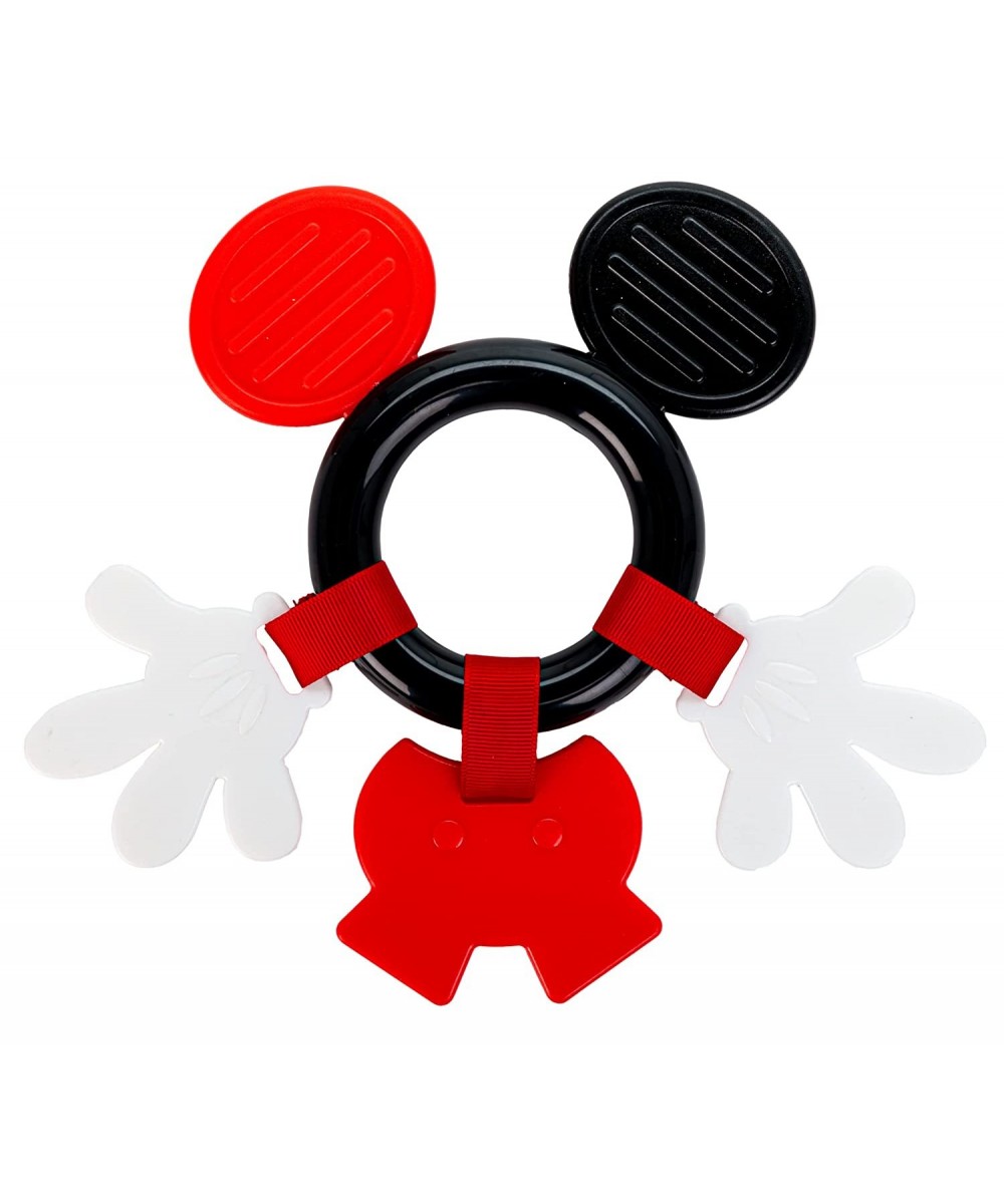 Disney Baby Mickey Mouse Teether Black & White High Constrast Toy Boys and Girls Ages 0+ Stroller On The Go Activity Toy Mult...