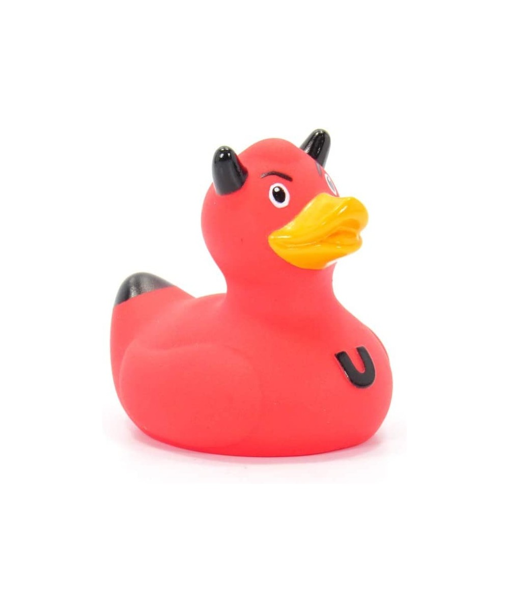 Devil (mini) Rubber Duck Bath Toy by Bud Ducks | Elegant Gift Packaging - "Better the devil you know! | Child Safe | Collecta...