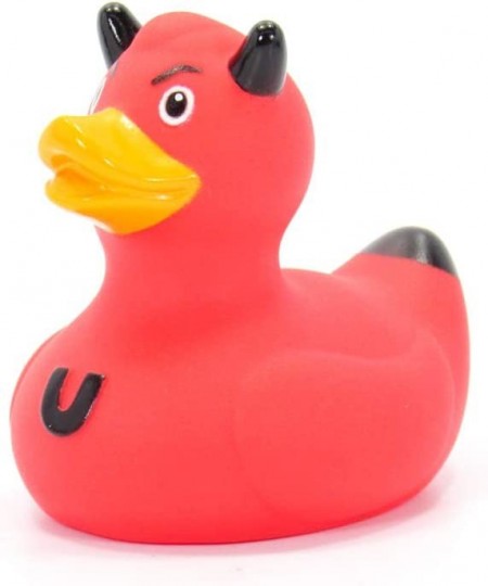 Devil (mini) Rubber Duck Bath Toy by Bud Ducks | Elegant Gift Packaging - "Better the devil you know! | Child Safe | Collecta...