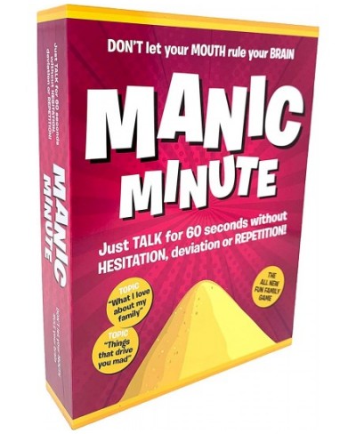 Manic Minute Game $33.51 - Board Games