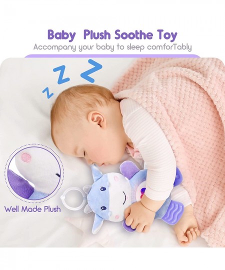 Musical Baby Teething Toys with Soft Light Teething Toys for Babies 0 3 6 9 12 Months BPA Free Washable Plush Infant Toys wit...