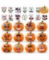 Halloween Pumpkin Decorating Stickers Kit Make 48 Different Faces Jack O Lantern Decorations DIY Craft Pumpkin Decorations St...