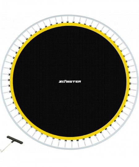 Replacement Trampoline Mat Fits 12ft Round Trampoline with 72 V-Hooks Using 5.5" Springs Jumping Trampoline Mat with Extra Ro...