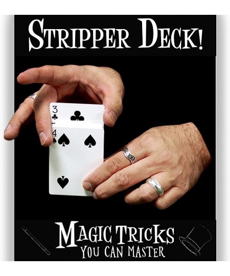 Secret Stripper Magic Deck Trick with 10 Bonus Card Tricks $18.80 - Magic Kits & Accessories