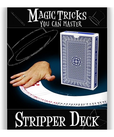 Secret Stripper Magic Deck Trick with 10 Bonus Card Tricks $18.80 - Magic Kits & Accessories