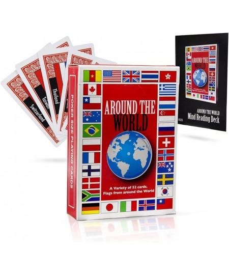 Mind Reading Card Trick Deck - Around The World $22.45 - Magic Kits & Accessories