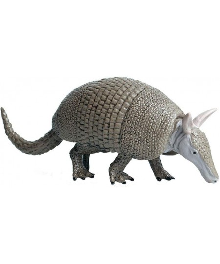 Realistic Animal Figures Armadillo Figurines Science Project Cake Topper Early Educational Toys Birthday for Toddlers Kids Ag...