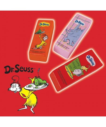 Dr Seuss Beveled Erasers For Kids (Pack of 48) $23.53 - Kids' Drawing & Writing Boards