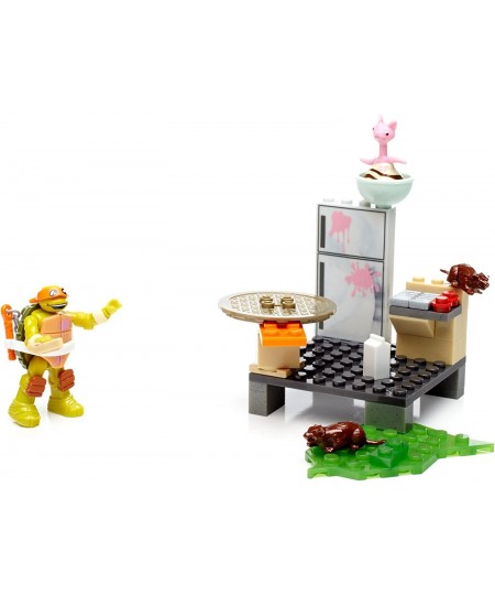 Construx Teenage Mutant Ninja Turtles Mikey Kitchen Chaos $81.65 - Toy Building Sets