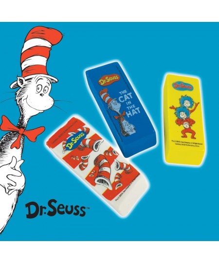 Dr Seuss Beveled Erasers For Kids (Pack of 48) $23.53 - Kids' Drawing & Writing Boards