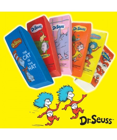 Dr Seuss Beveled Erasers For Kids (Pack of 48) $23.53 - Kids' Drawing & Writing Boards