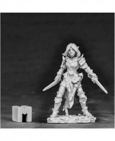 Miniatures Shardis Elf Rogue  03862 Dark Heaven Unpainted Metal Mini $16.98 - Miniature Novelty Toys