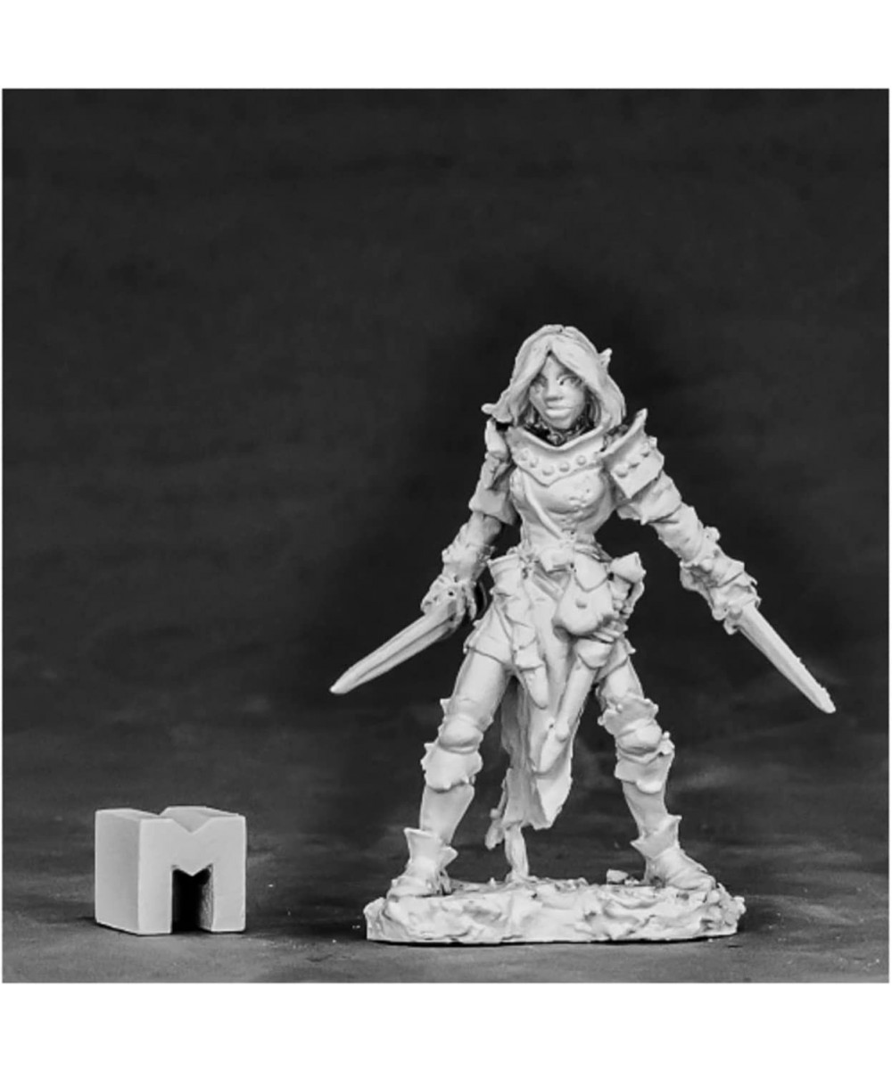 Miniatures Shardis Elf Rogue  03862 Dark Heaven Unpainted Metal Mini $16.98 - Miniature Novelty Toys