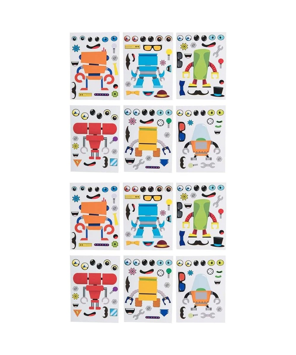 Make A Robot Character Stickers Great for Arts and Crafts Party Favors (12-Pack (Approx 240 Stickers)) $13.45 - Kids' Drawing...