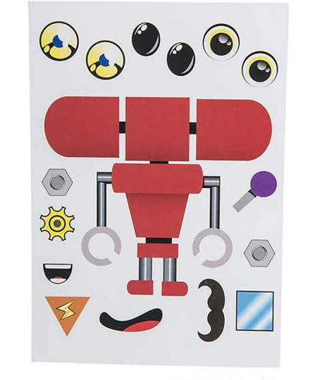 Make A Robot Character Stickers Great for Arts and Crafts Party Favors (12-Pack (Approx 240 Stickers)) $13.45 - Kids' Drawing...