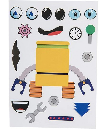 Make A Robot Character Stickers Great for Arts and Crafts Party Favors (12-Pack (Approx 240 Stickers)) $13.45 - Kids' Drawing...