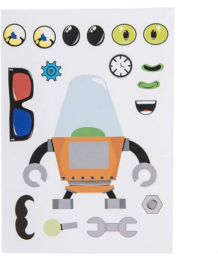 Make A Robot Character Stickers Great for Arts and Crafts Party Favors (12-Pack (Approx 240 Stickers)) $13.45 - Kids' Drawing...