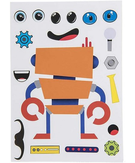 Make A Robot Character Stickers Great for Arts and Crafts Party Favors (12-Pack (Approx 240 Stickers)) $13.45 - Kids' Drawing...