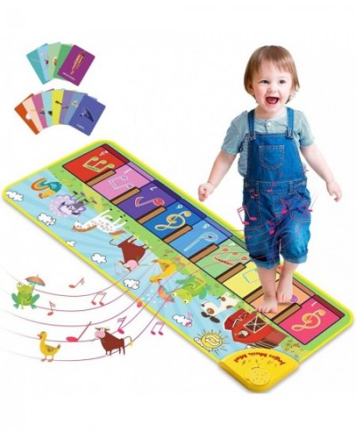 Baby Musical Mats with 25 Music Sounds Musical Toys Child Floor Piano Keyboard Mat Carpet Animal Blanket Touch Playmat Early ...