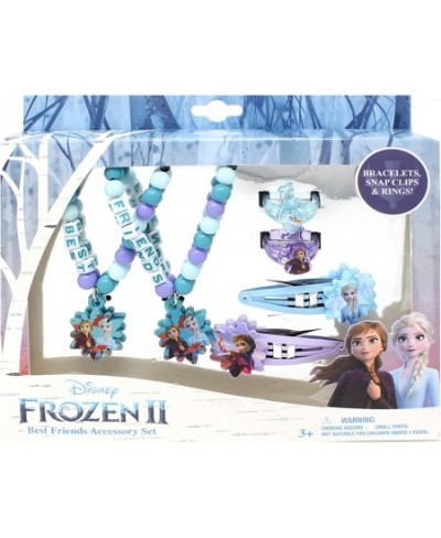 Frozen 2 Girls BFF 6 Piece Toy Jewelry Box Set with 2 Rings 2 Bead Bracelets and Snap Hair Clips $22.44 - Children's Jewelry ...