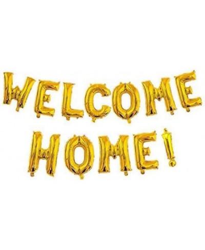 16 "Welcome Home Balloon Banner Style Balloons Foil Letter Balloon Anniversary Celebration Party Decorations Gold $15.92 - Ki...