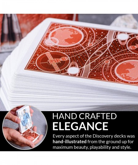 Discovery Playing Cards Space Themed Deck of Cards with Astronaut Designs Premium Card Deck with Free Card Game eBook Cool Po...