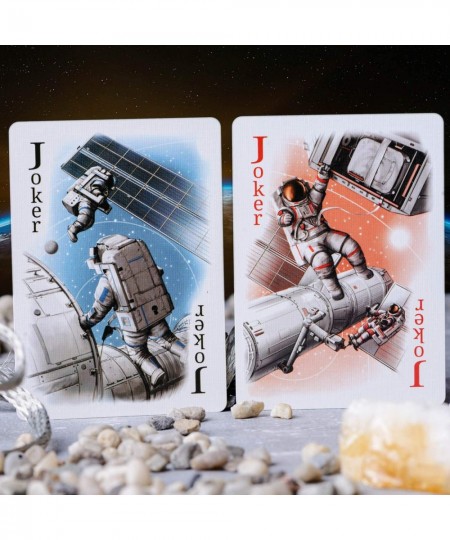 Discovery Playing Cards Space Themed Deck of Cards with Astronaut Designs Premium Card Deck with Free Card Game eBook Cool Po...