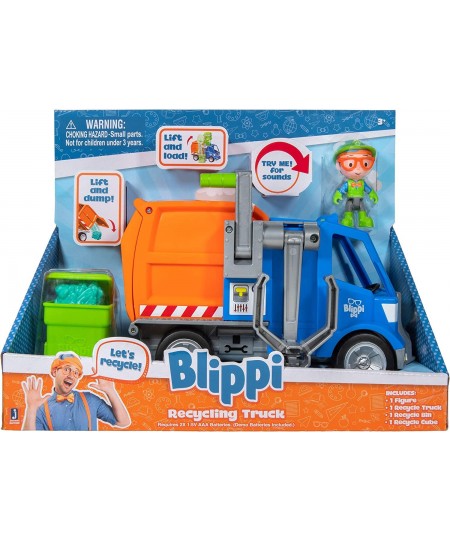 Recycling Truck - Educational Toys for Kids $33.66 - Play Figure Vehicles