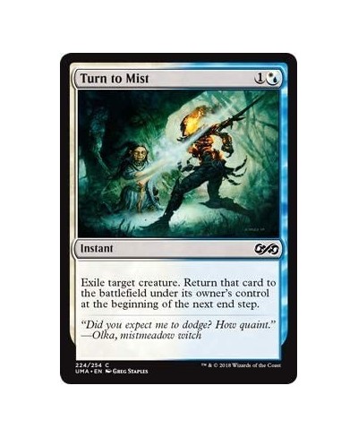 Magic: The Gathering - Turn to Mist - Ultimate Masters - Common $10.15 - Card Games