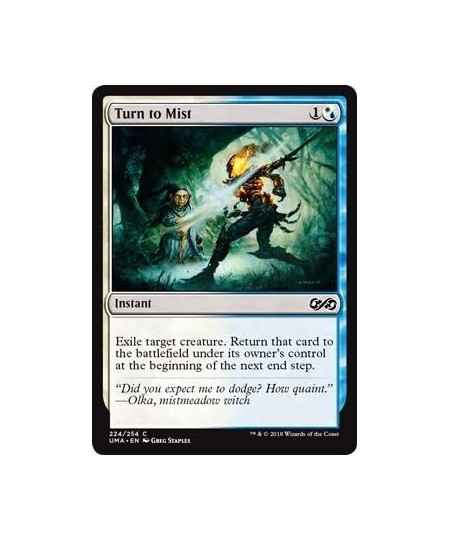 Magic: The Gathering - Turn to Mist - Ultimate Masters - Common $10.15 - Card Games