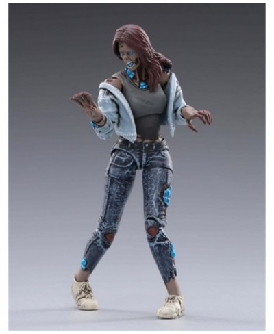 JoyToy 1/18 Scale Science-Fiction Action Figures Full Set-Life After Infected Series-Zombie Action Figure(Female LAI003) $45....