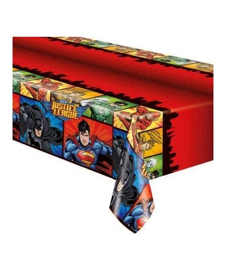 Justice League Birthday Party Supplies Pack For 16 Guests With Justice League Masks Plates Napkins Cups Table Cover Birthday ...