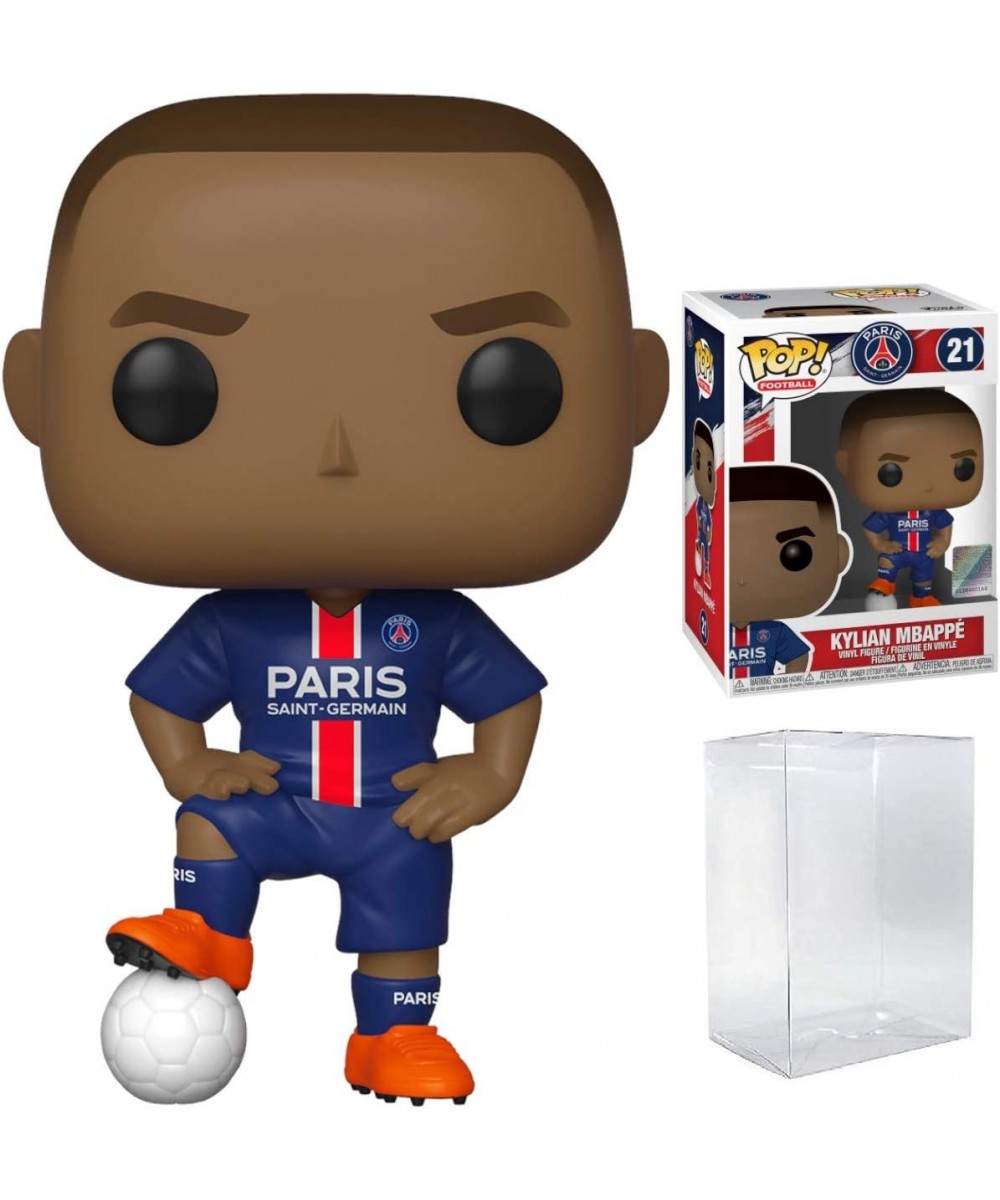 POP! Sports Soccer Paris Saint Germain's Kylian Mbappe 21 Action Figure (Bundled with Box Protector to Protect Display Box) $...